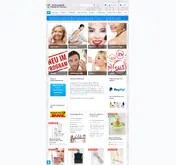 Kleine Seitenvorschau von pflegekosmetik.de