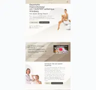 Kleine Seitenvorschau von esthetique-wuerzburg.de