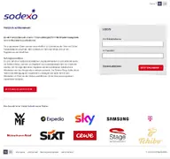 Kleine Seitenvorschau von sodexodeutschland.mitarbeiterangebote.de