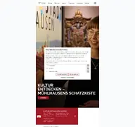 Kleine Seitenvorschau von mhl-museen.de