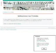 Kleine Seitenvorschau von tubiblio.ulb.tu-darmstadt.de