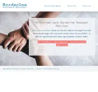 Kleine Seitenvorschau von borderline-netzwerk-muenchen.de