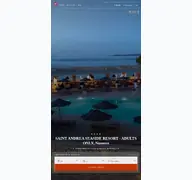 Kleine Seitenvorschau von saintandreaseaside.resorthotel.de