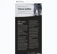 Kleine Seitenvorschau von pfotenfreunde-nrw.de