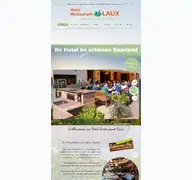 Kleine Seitenvorschau von hotel-laux.de