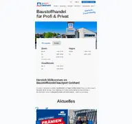 Kleine Seitenvorschau von gebhard-bau.de