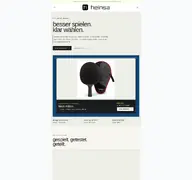 Kleine Seitenvorschau von heinsa.de