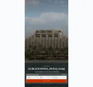 Kleine Seitenvorschau von jajebelalibeach.resorthotel.de