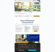 Kleine Seitenvorschau von hotel-pommernland.m-vp.de