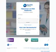 Kleine Seitenvorschau von pghealth4you.de