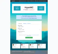 Kleine Seitenvorschau von hypemc.pro