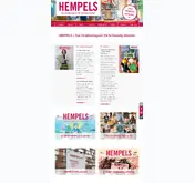 Kleine Seitenvorschau von hempels-sh.de