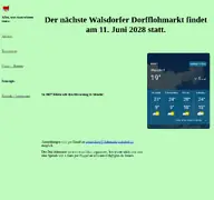 Kleine Seitenvorschau von flohmarkt-walsdorf.de