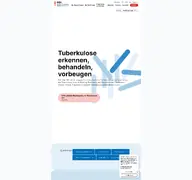 Kleine Seitenvorschau von dzk-tuberkulose.de