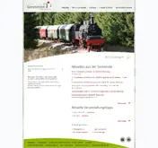 Kleine Seitenvorschau von gerstetten.de