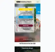 Kleine Seitenvorschau von ges-ev.de