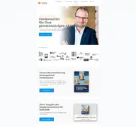 Kleine Seitenvorschau von foerder-lotse.de