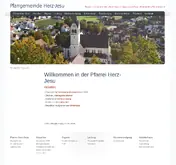 Kleine Seitenvorschau von herz-jesu-rosenberg.de