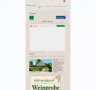 Kleine Seitenvorschau von koellner-hof.de