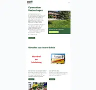 Kleine Seitenvorschau von gymnasium-reutershagen.de