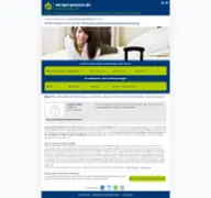 Kleine Seitenvorschau von europa-pension.de