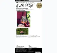Kleine Seitenvorschau von alacarte.at