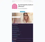 Kleine Seitenvorschau von gynzentrum-offenbach.de