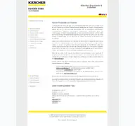 Kleine Seitenvorschau von kaercher-ersatzteile-schreiber.de