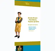 Kleine Seitenvorschau von friedabraun.de