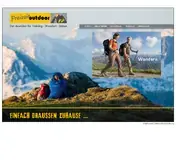 Kleine Seitenvorschau von freizeit-outdoor.de