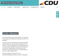 Kleine Seitenvorschau von kreiscdu.de