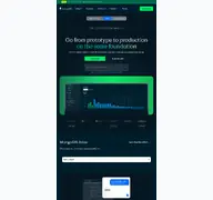 Kleine Seitenvorschau von mongodb.com