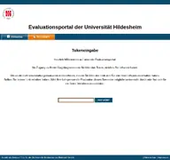 Kleine Seitenvorschau von evaluation.uni-hildesheim.de