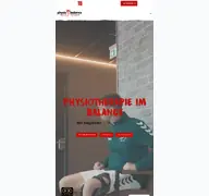 Kleine Seitenvorschau von physio-balance-flensburg.de