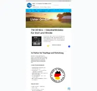 Kleine Seitenvorschau von lister.de