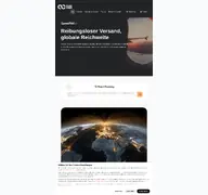 Kleine Seitenvorschau von globalshipping.orangeconnex.de