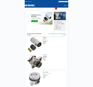 Kleine Seitenvorschau von vandermeiparts.de