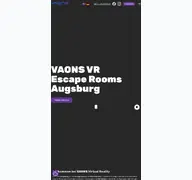 Kleine Seitenvorschau von vaons.de