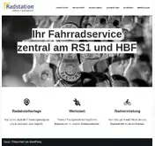 Kleine Seitenvorschau von radstation-mh.de