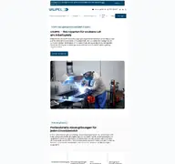 Kleine Seitenvorschau von vaupel-info.de