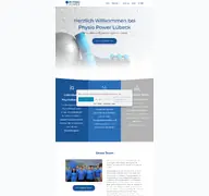 Kleine Seitenvorschau von physiopower.de