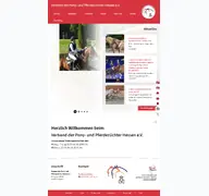 Kleine Seitenvorschau von ponyverband-hessen.de
