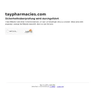 Kleine Seitenvorschau von taypharmacies.com