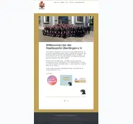Kleine Seitenvorschau von stadtkapelle-ueberlingen.de