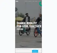 Kleine Seitenvorschau von ridedott.com