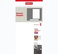 Kleine Seitenvorschau von stadtmagazin-public.de