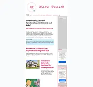 Kleine Seitenvorschau von mamarausch.de