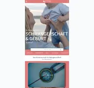 Kleine Seitenvorschau von mami-ratgeber.de