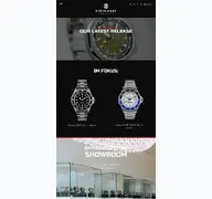 Kleine Seitenvorschau von steinhartwatches.de