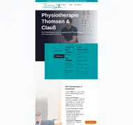 Kleine Seitenvorschau von physiotherapie-clauss.de